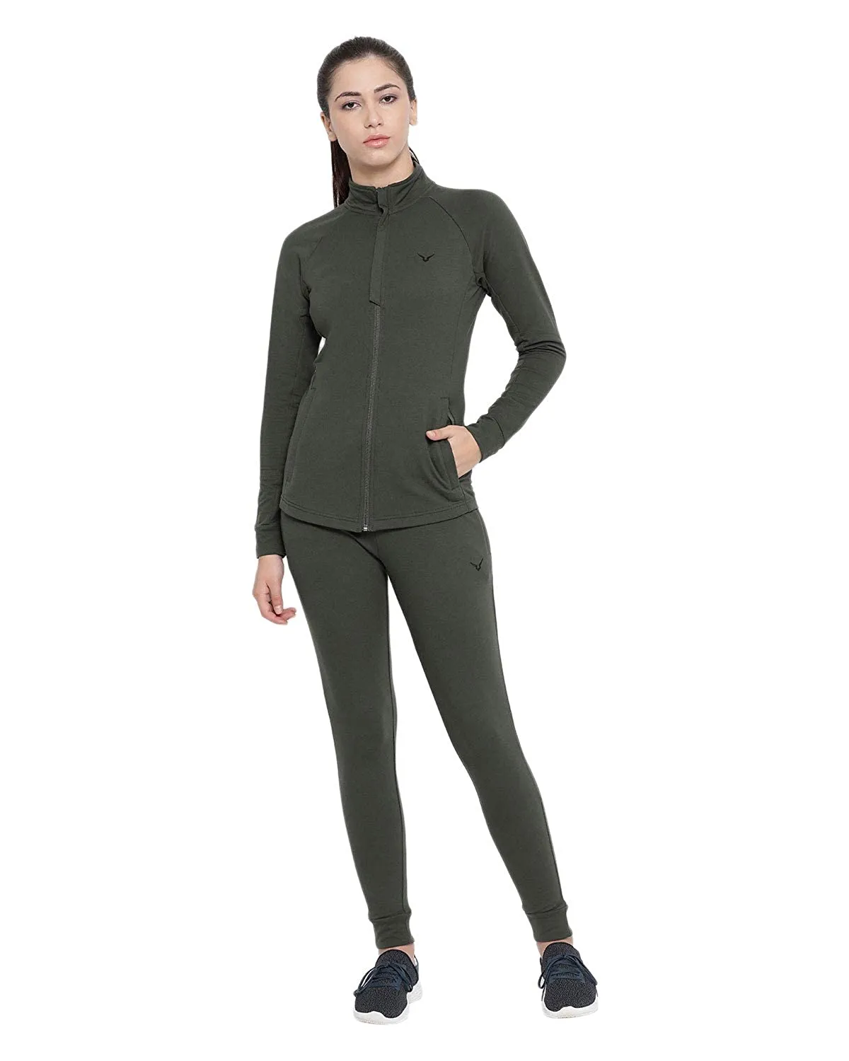 Invincible Women’s Athleisure Slim Fit Luxury Tracksuit