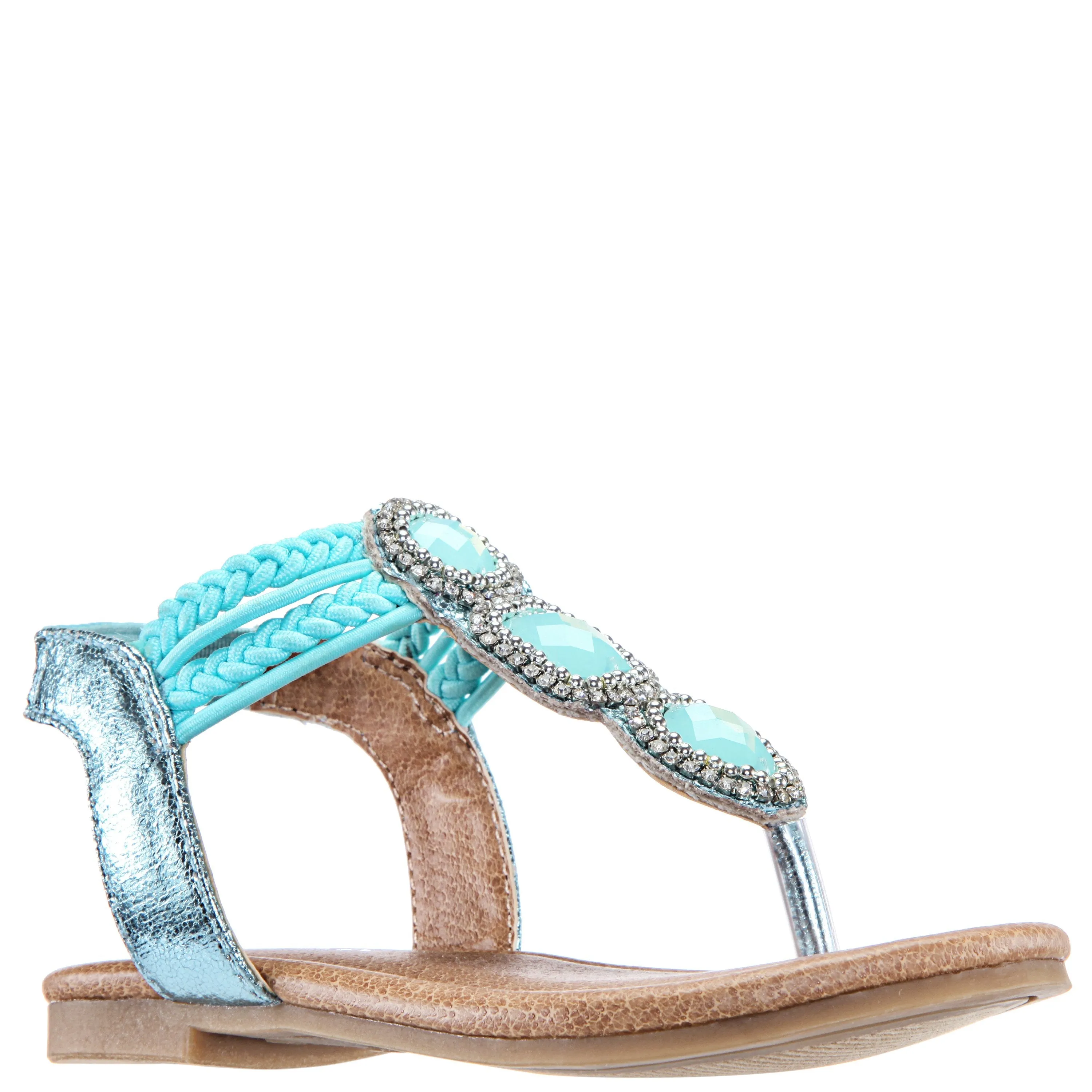 Jeweled Strappy Sandal