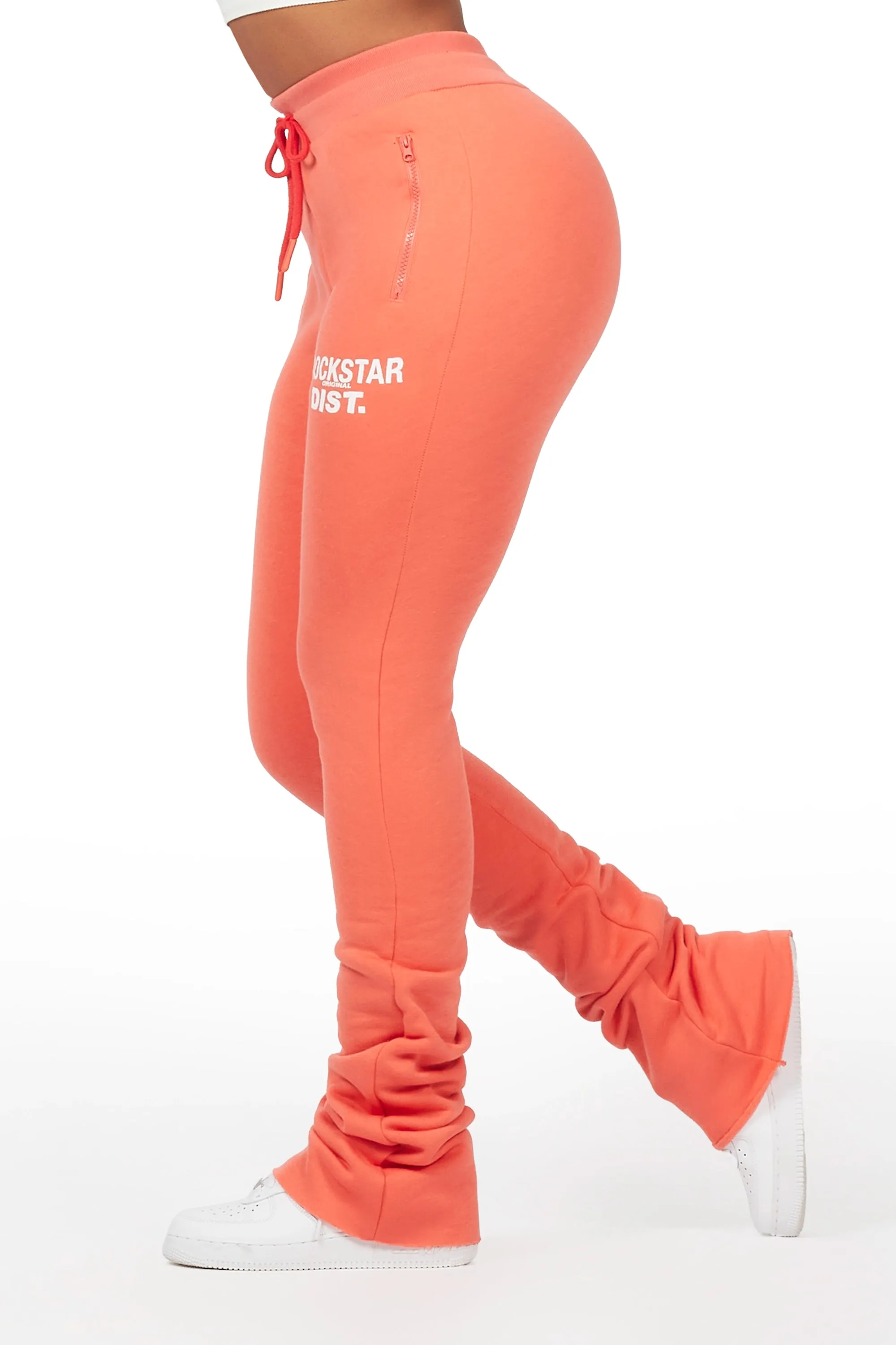 Juliana Coral Super Stacked Track Pant