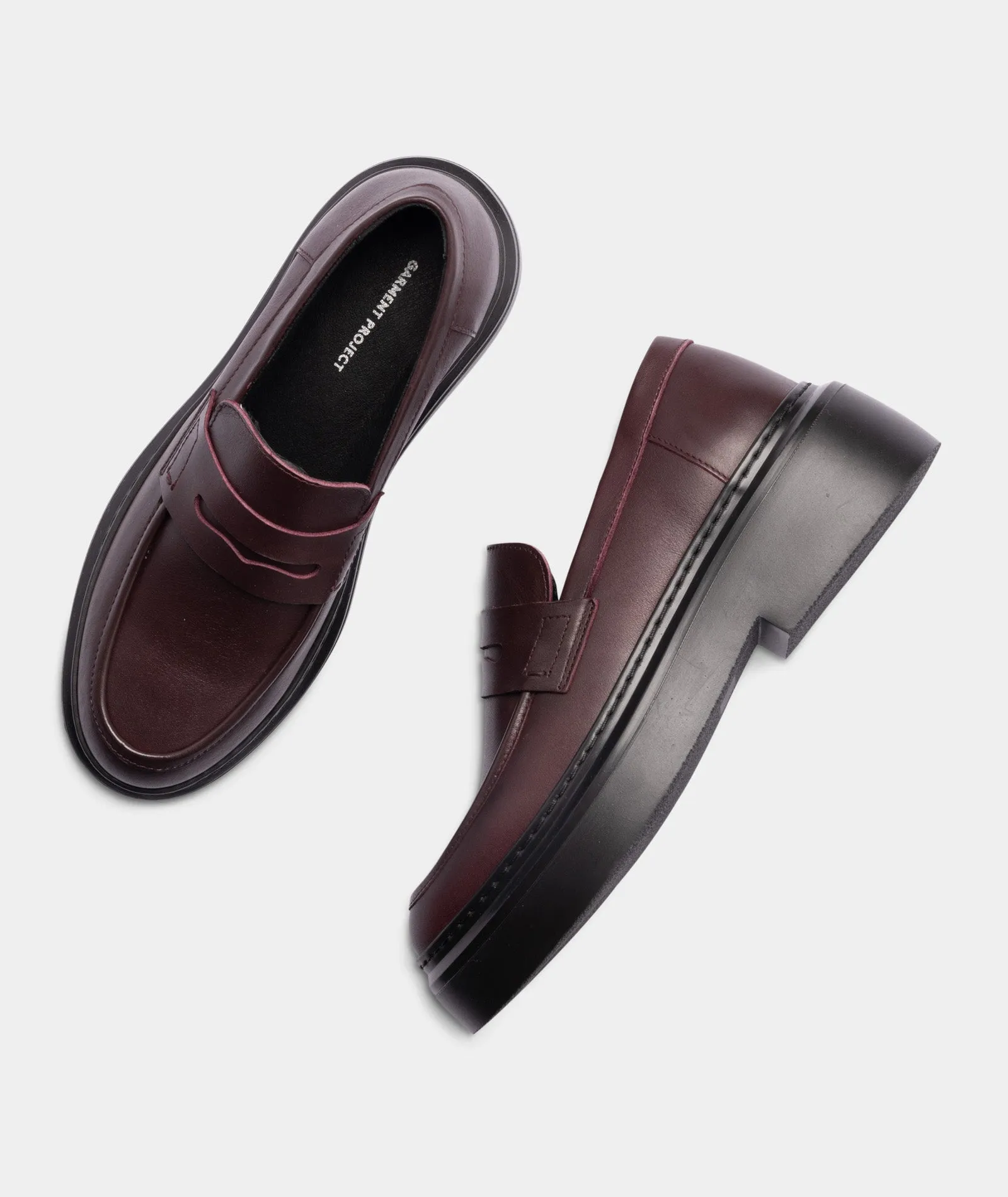 June Loafer - Bordeaux Leather