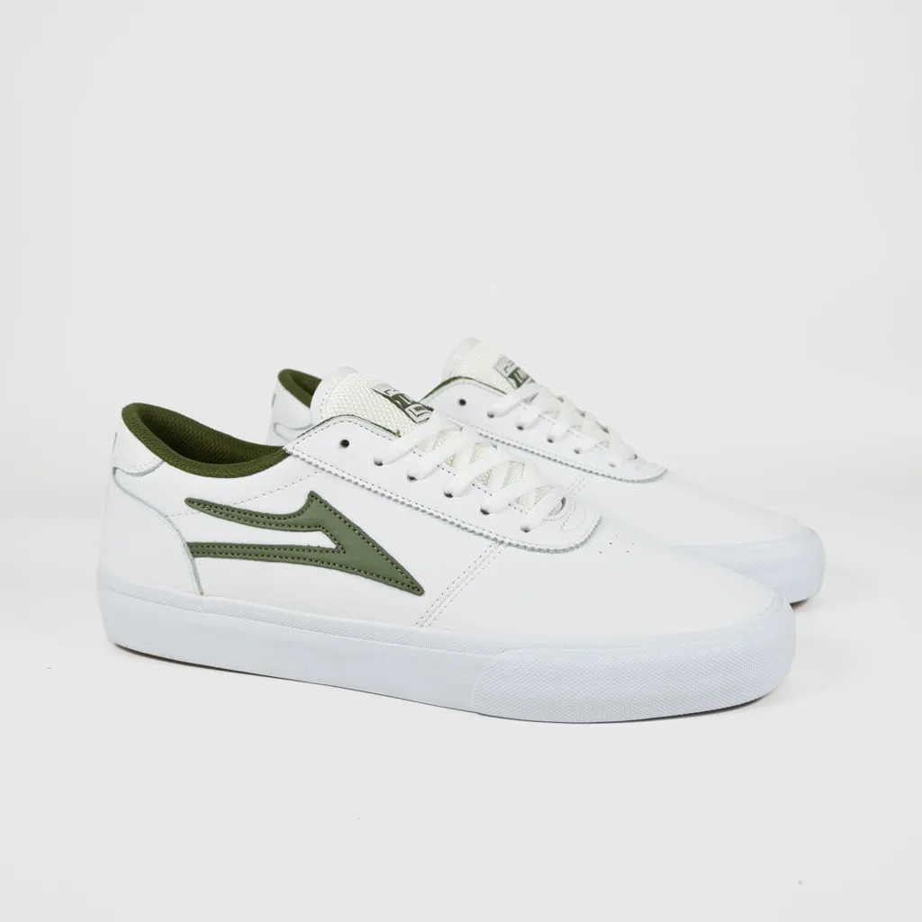 Lakai - Manchester Shoes - White / Olive