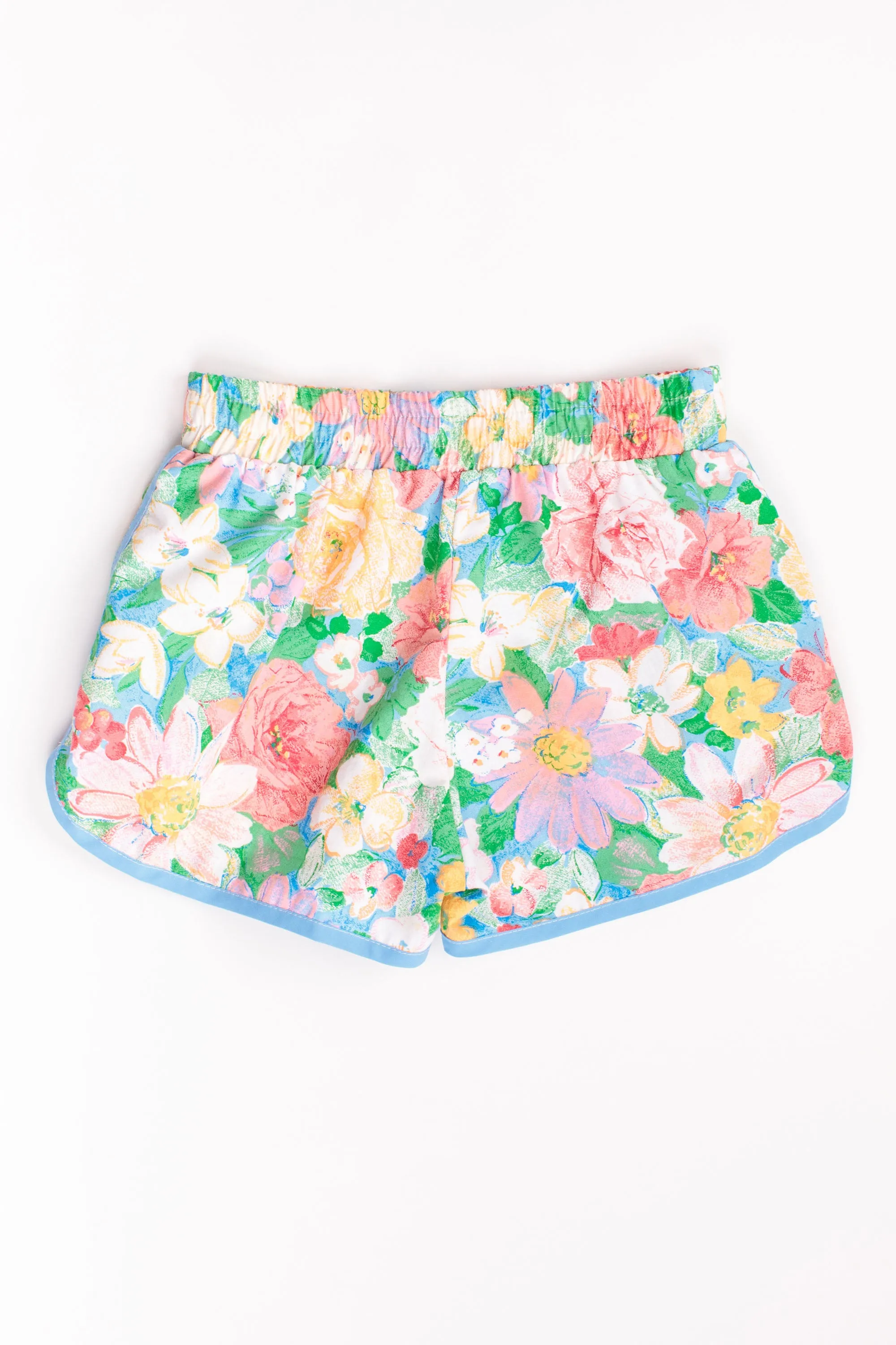 Laura Floral Track Shorts (M)