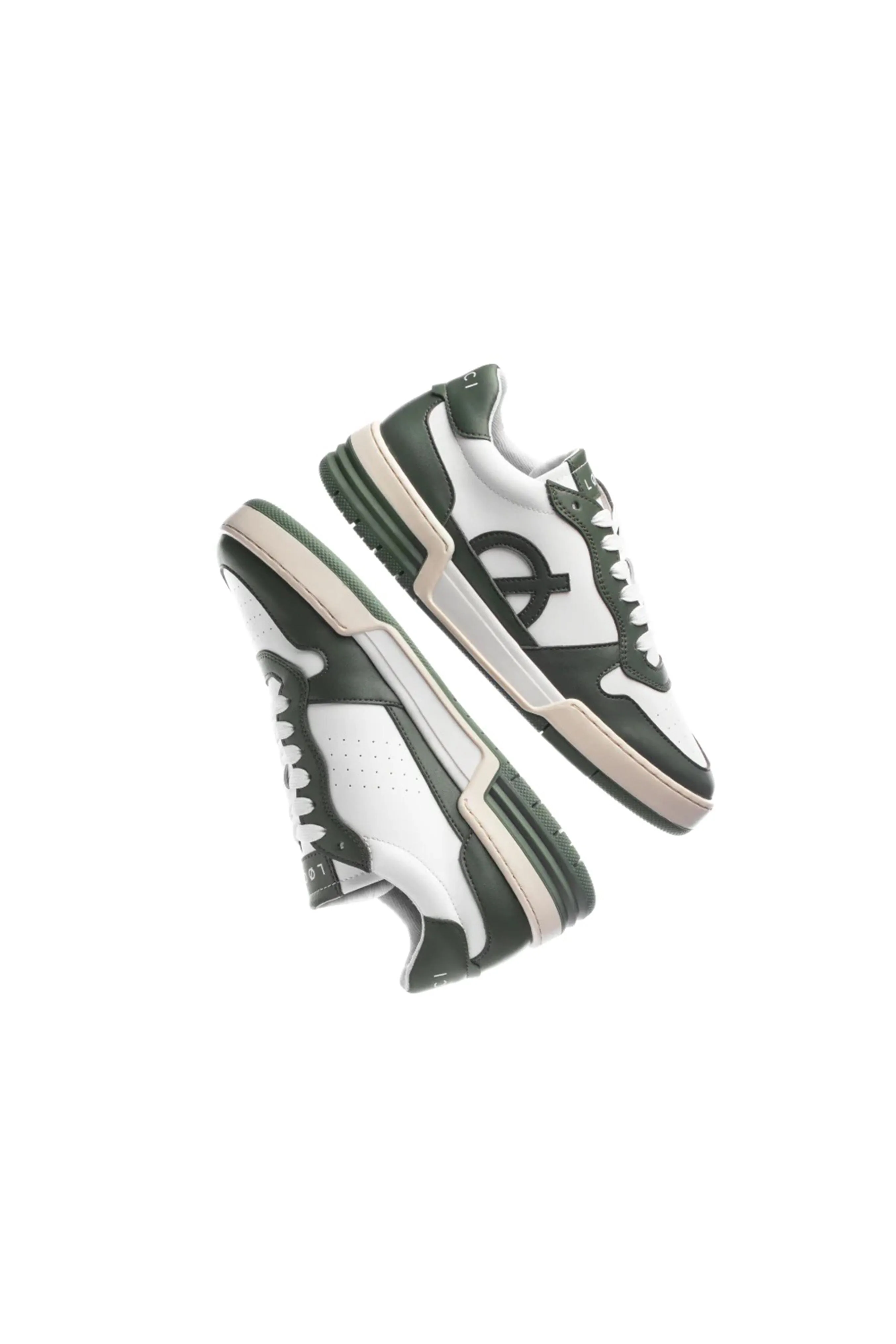 LØCI | Atom Low - White/Green/Cream