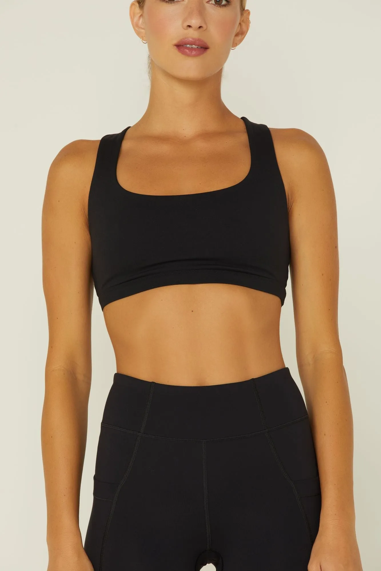 Liberty Athleisure Sports Bra-Black