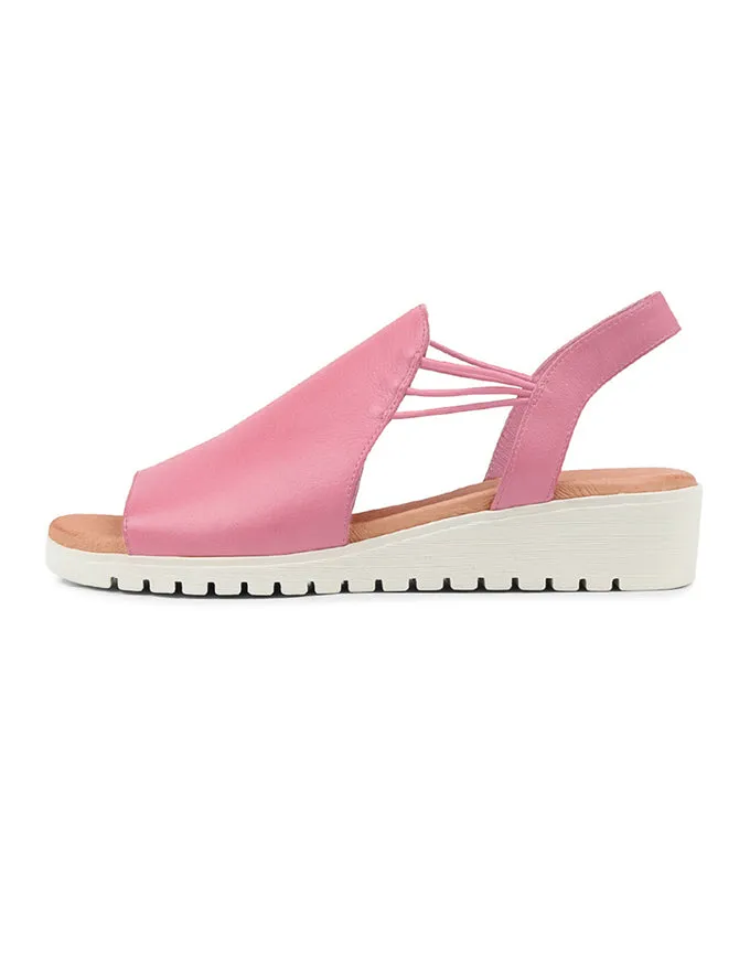 MARLISS Sandals Pretty Pink Leather