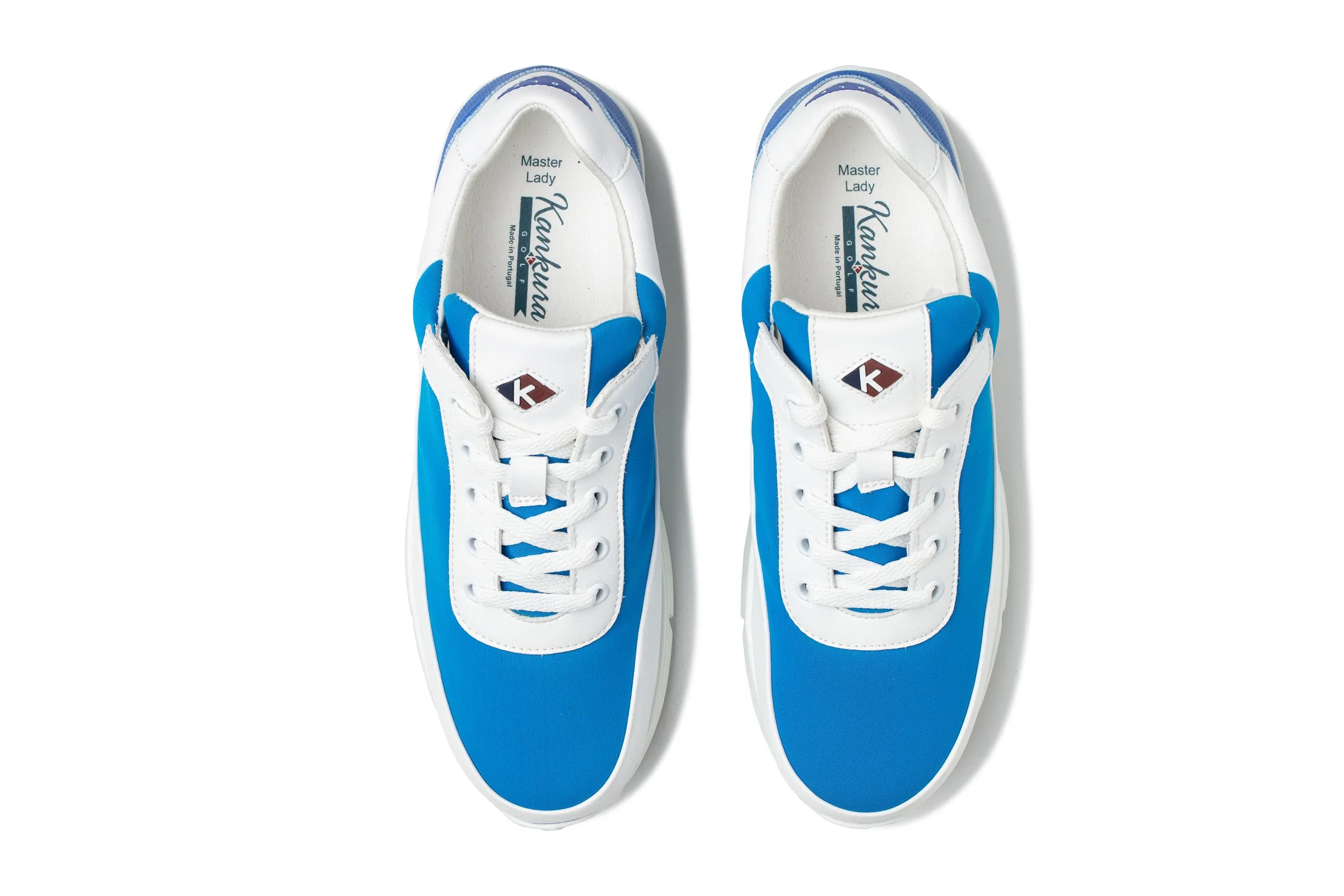 Master Lady 03 - White|Blue   Women's Golf Shoes ML003 24