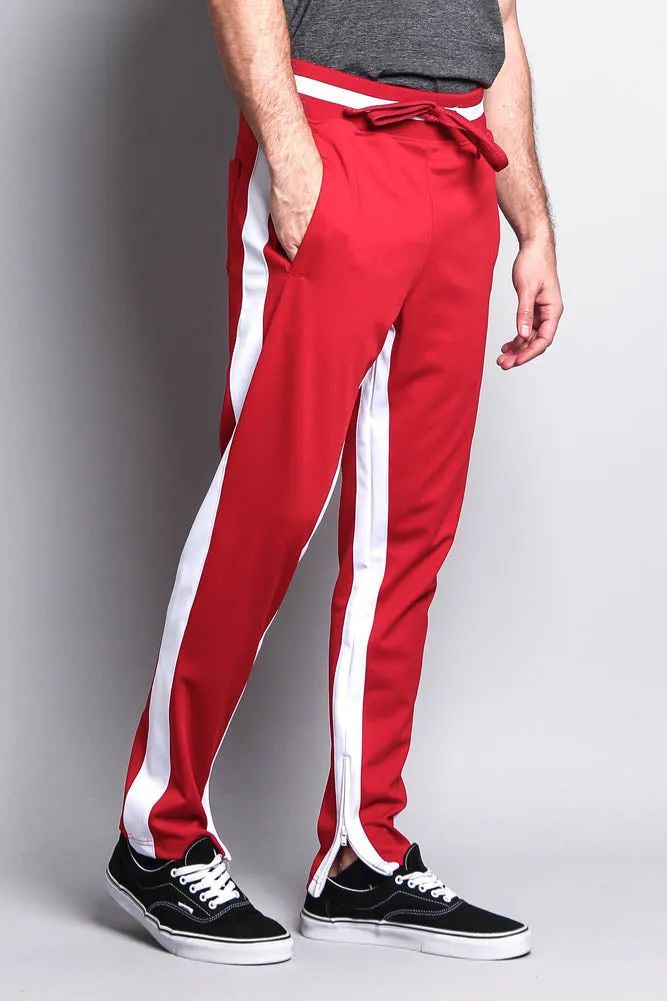 Men's Slim Fit Dual Stripe Track Pants