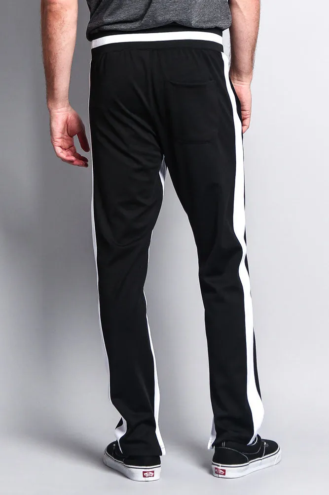 Men's Slim Fit Dual Stripe Track Pants