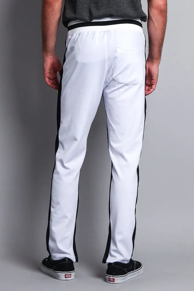 Men's Slim Fit Dual Stripe Track Pants