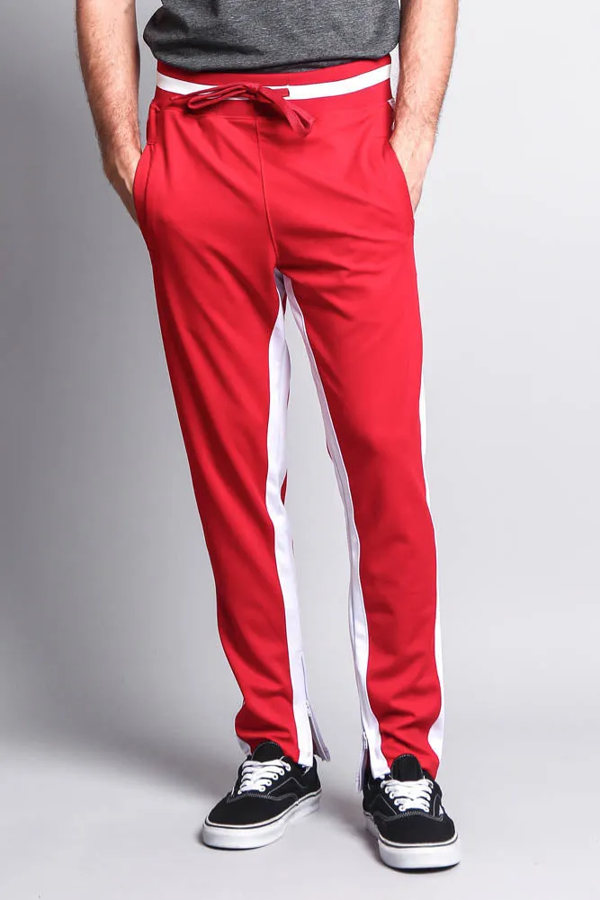 Men's Slim Fit Dual Stripe Track Pants