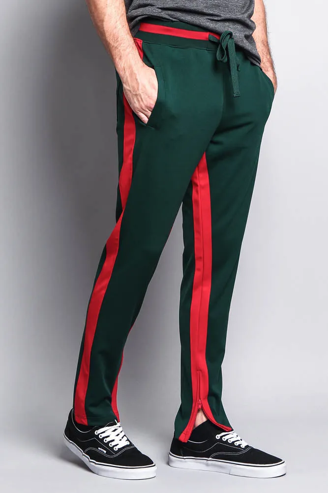 Men's Slim Fit Dual Stripe Track Pants