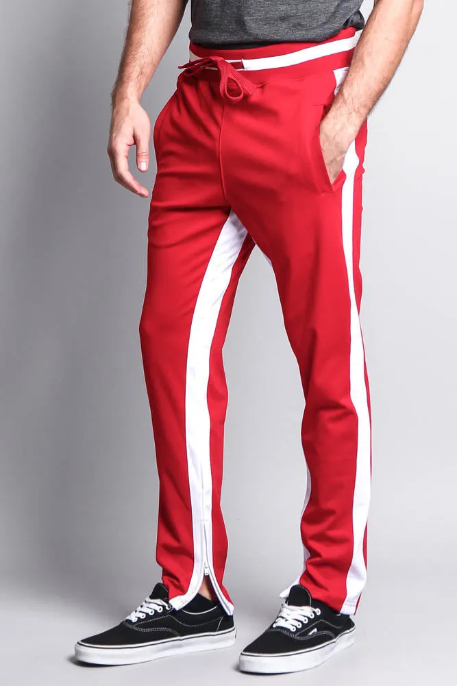 Men's Slim Fit Dual Stripe Track Pants