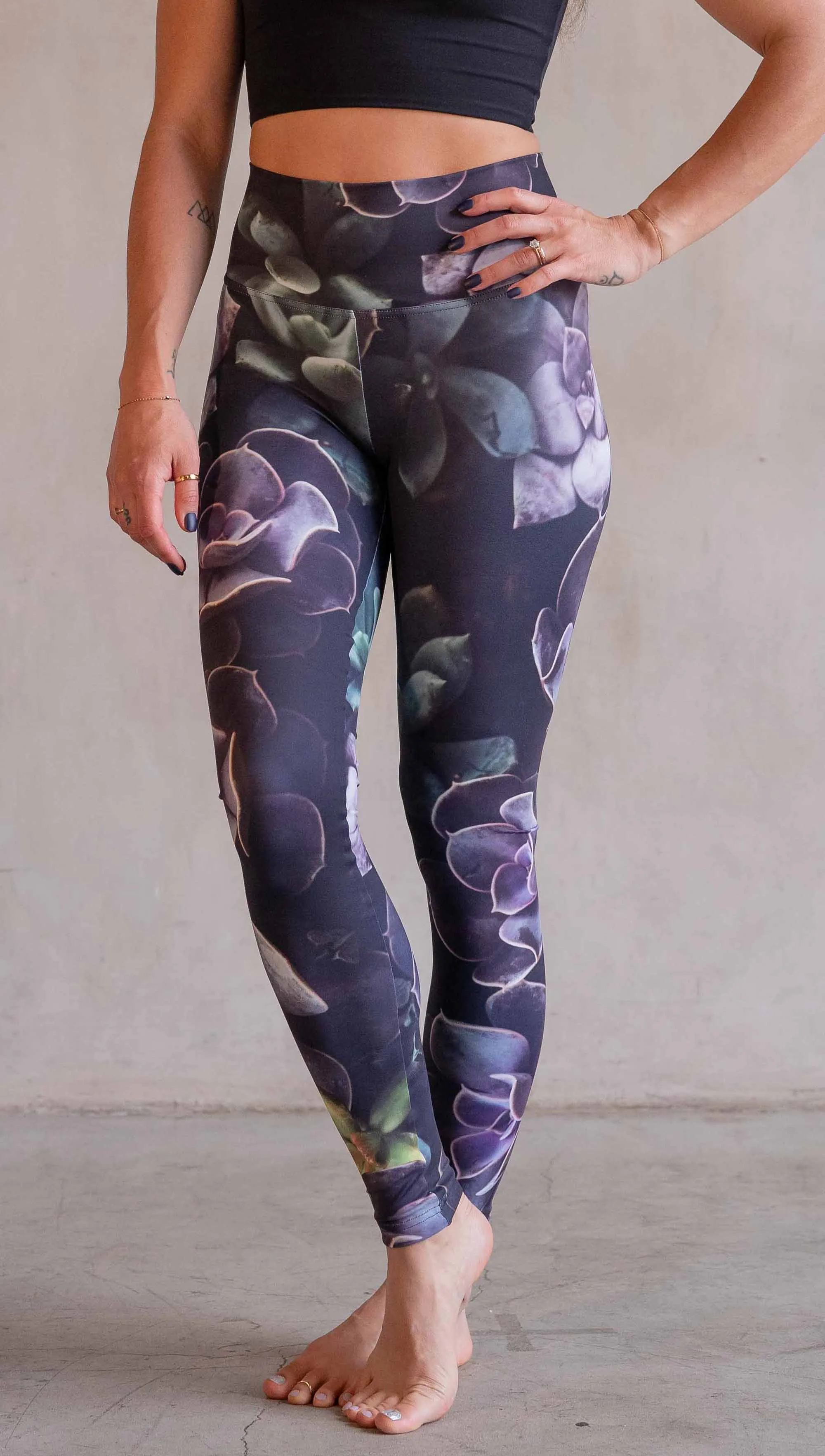 Midnight Garden - Athleisure Leggings