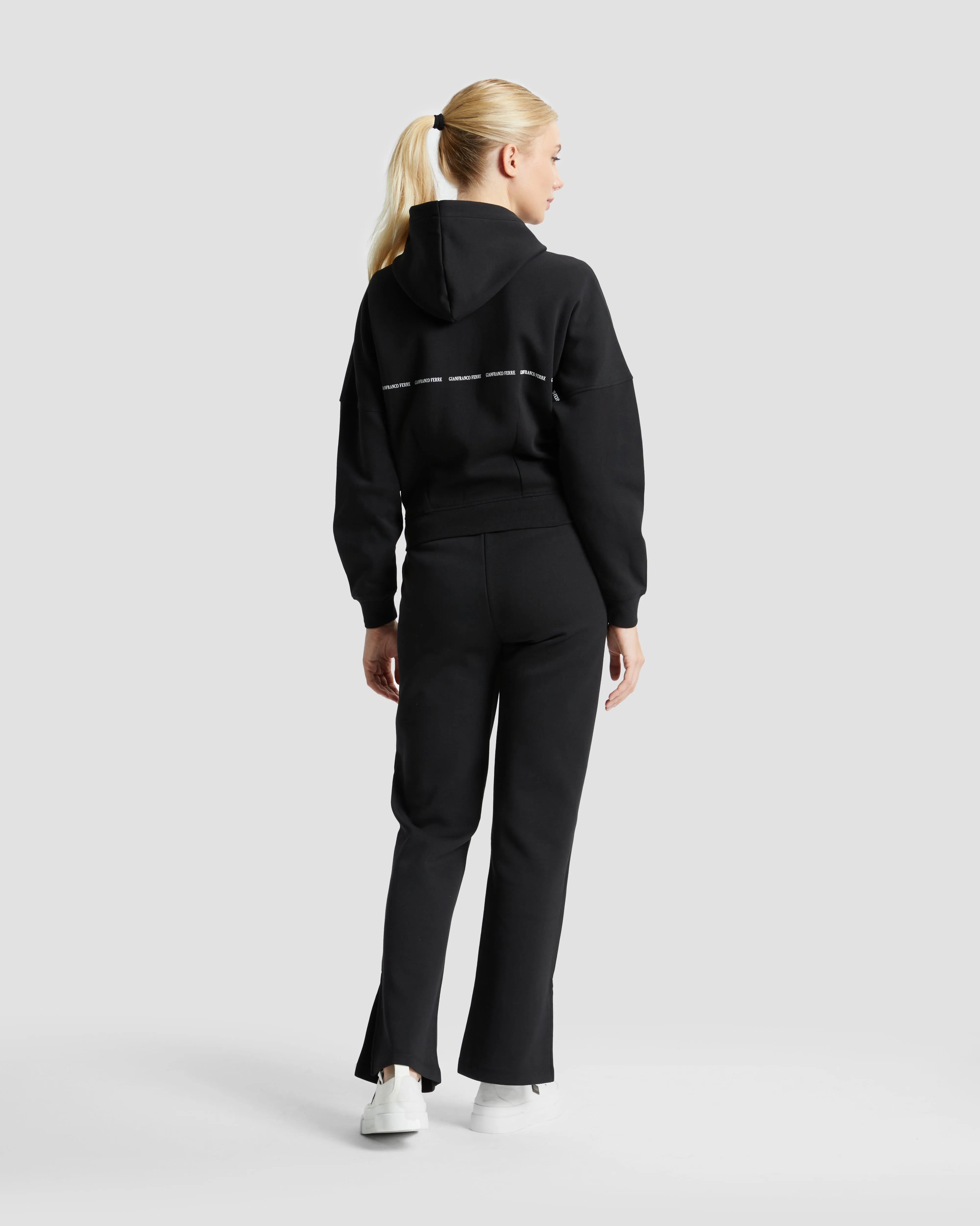 Minimalist Brand Print Tracksuit Set