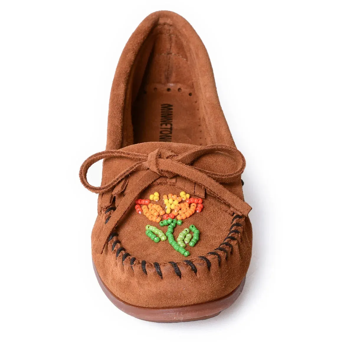 Minnetonka Ziigwan Waabigwan Moc Suede - Womens Moccasin