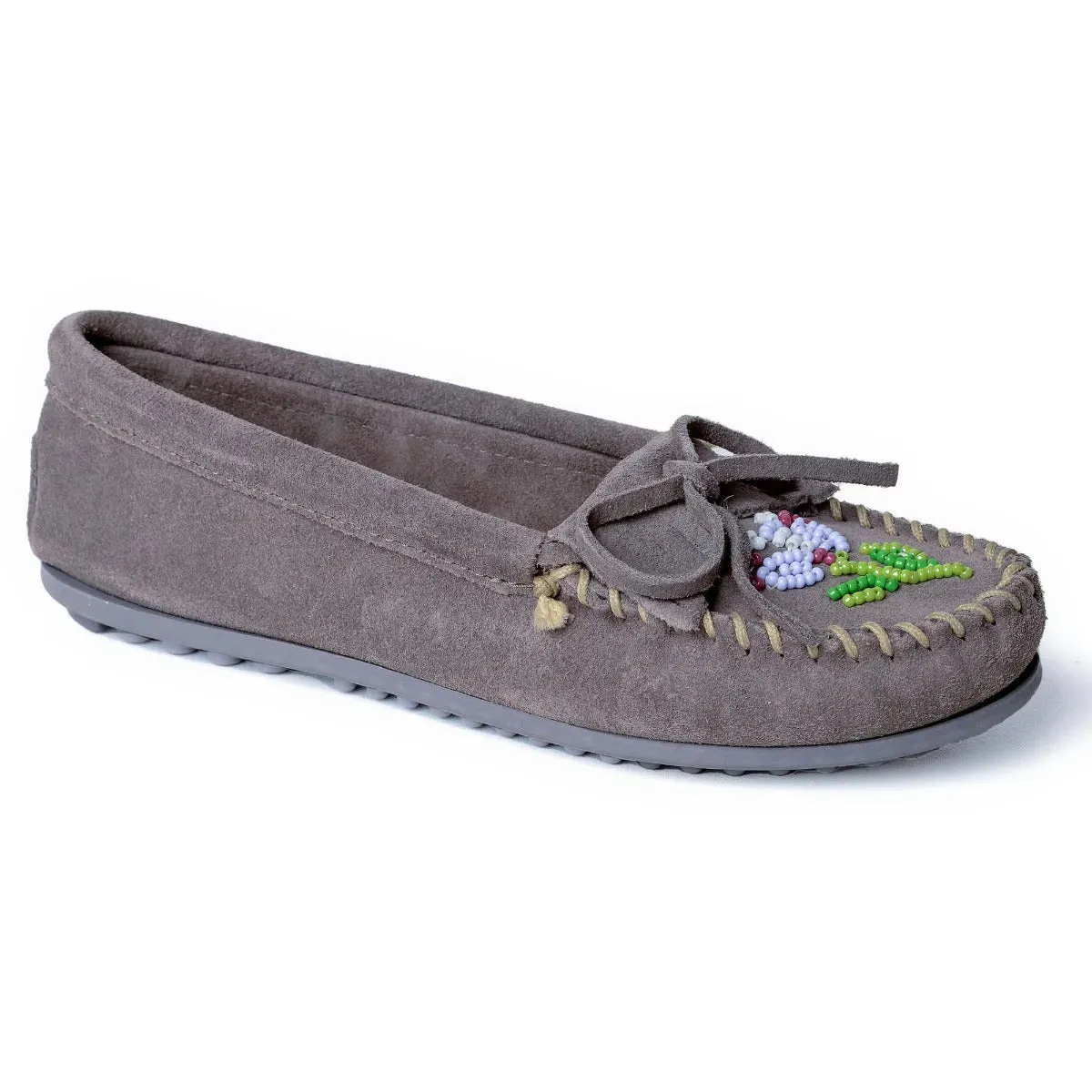 Minnetonka Ziigwan Waabigwan Moc Suede - Womens Moccasin