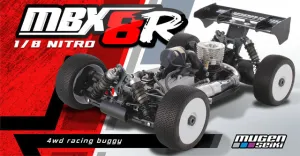 Mugen MBX8R 1/8 Nitro 4WD Buggy