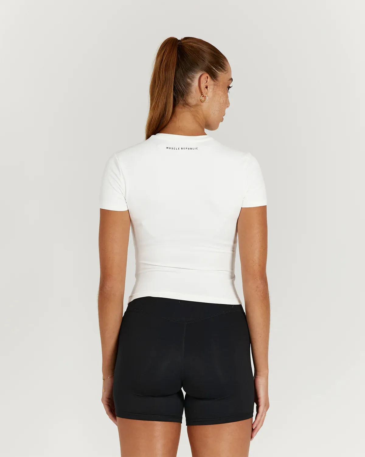 Muscle Republic | Athleisure Top - Off White