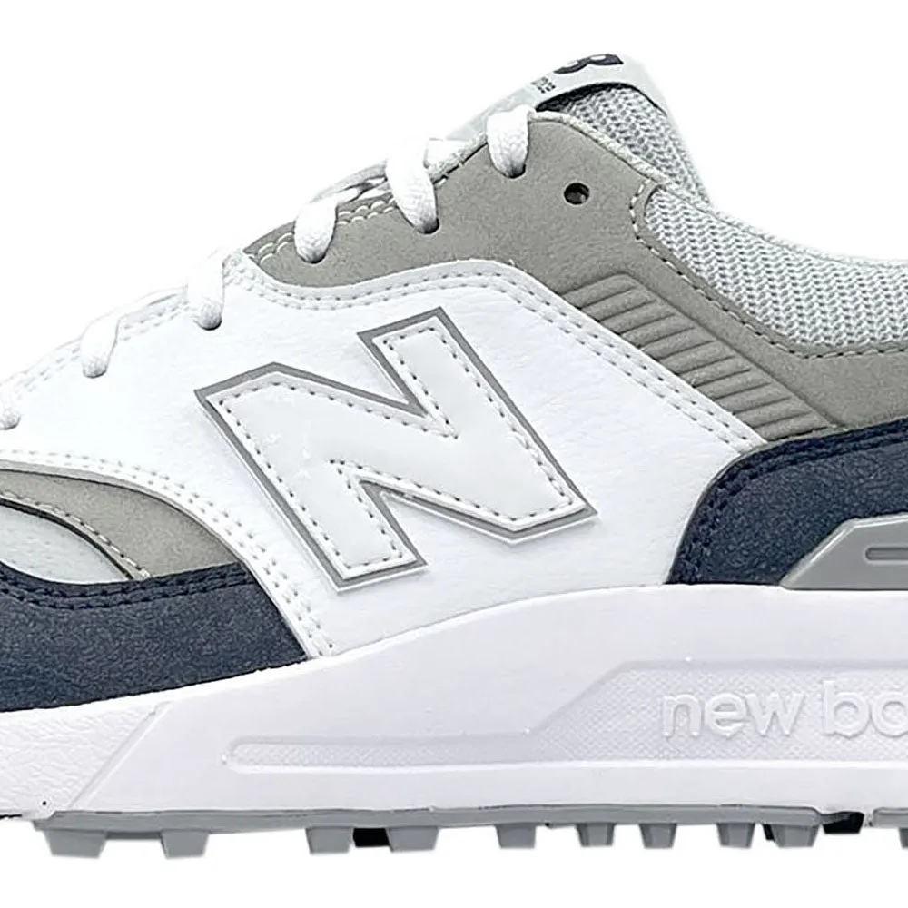 New Balance 997 Spikeless Waterproof Shoes - White/Navy