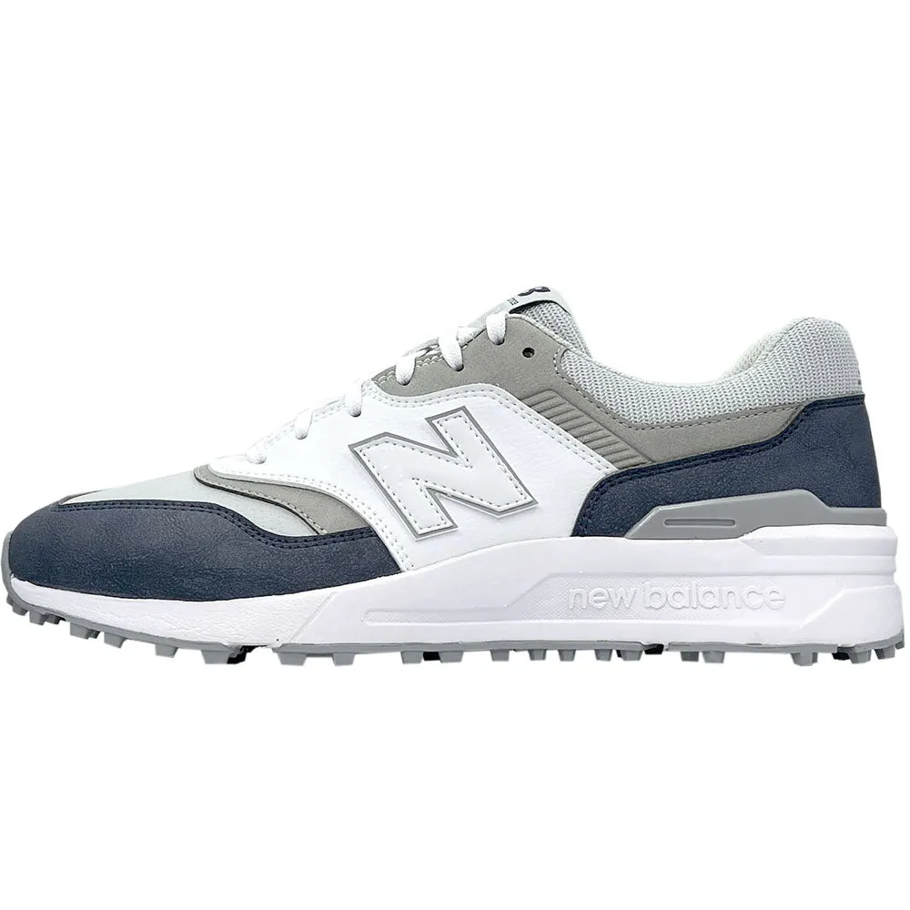 New Balance 997 Spikeless Waterproof Shoes - White/Navy