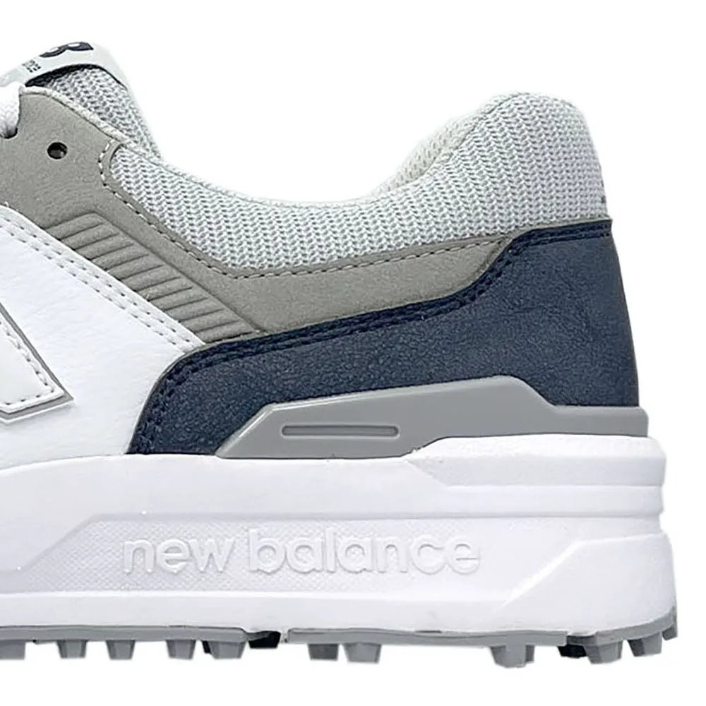 New Balance 997 Spikeless Waterproof Shoes - White/Navy