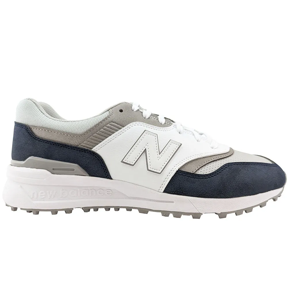 New Balance 997 Spikeless Waterproof Shoes - White/Navy