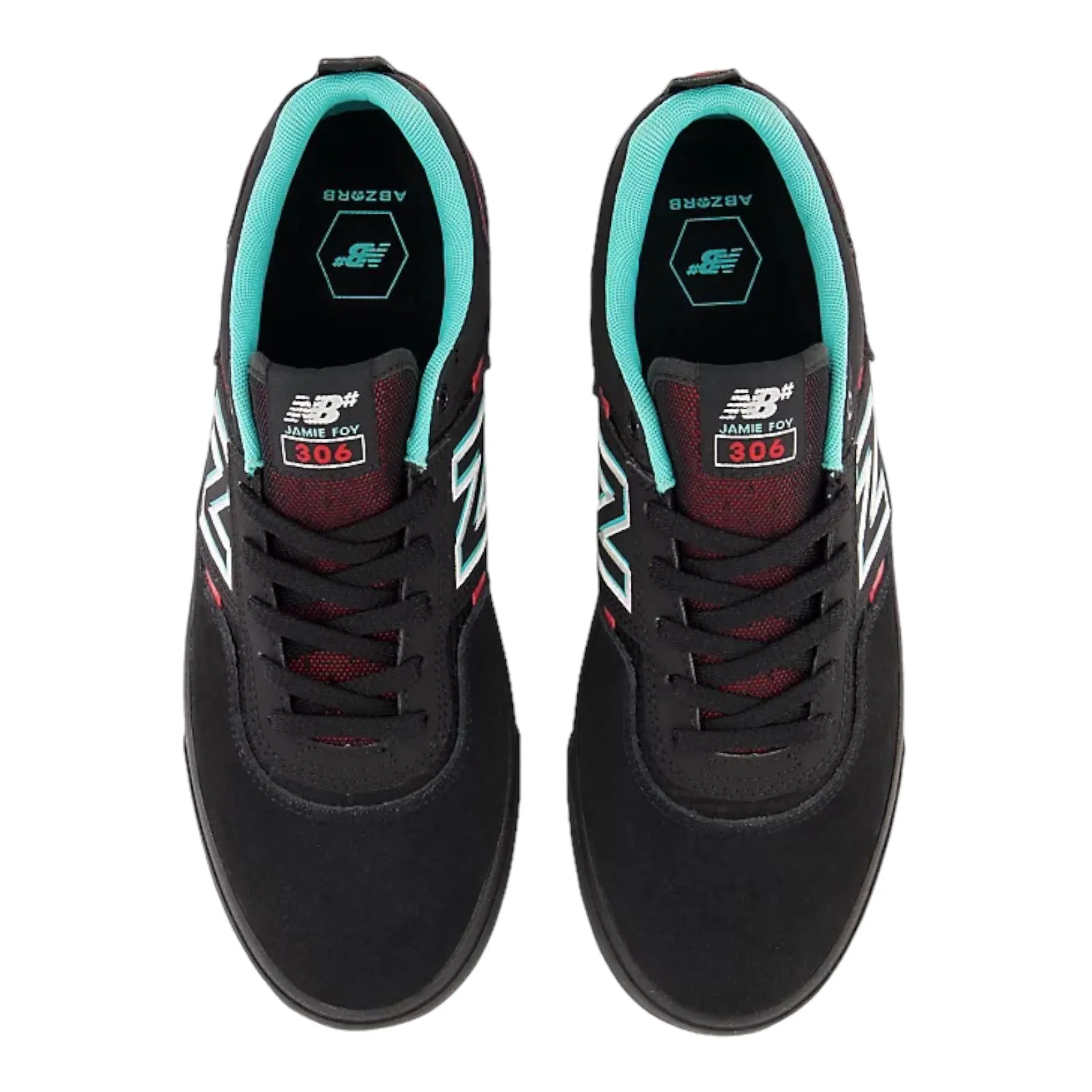 New Balance Numeric Jamie Foy 306RNR Black/Electric Red