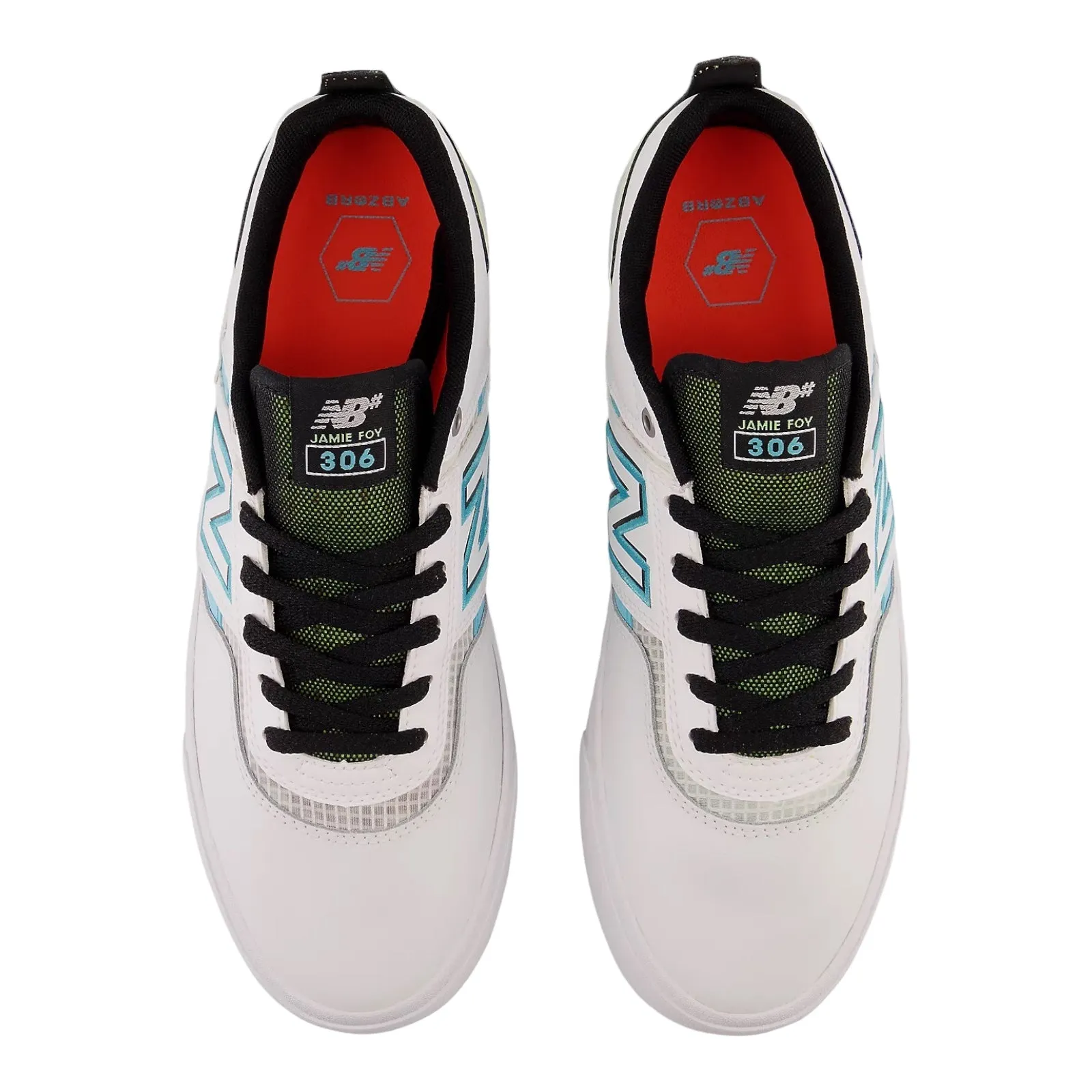 New Balance Numeric Jamie Foy 306WAV White/Aqua Sky