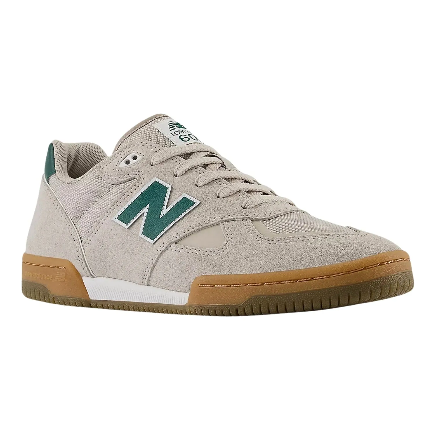 New Balance Numeric NM600 Tom Knox Skate Shoes - Timber Wolf/Forest Green