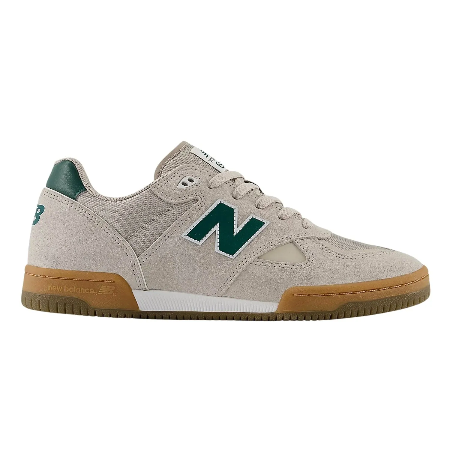 New Balance Numeric NM600 Tom Knox Skate Shoes - Timber Wolf/Forest Green