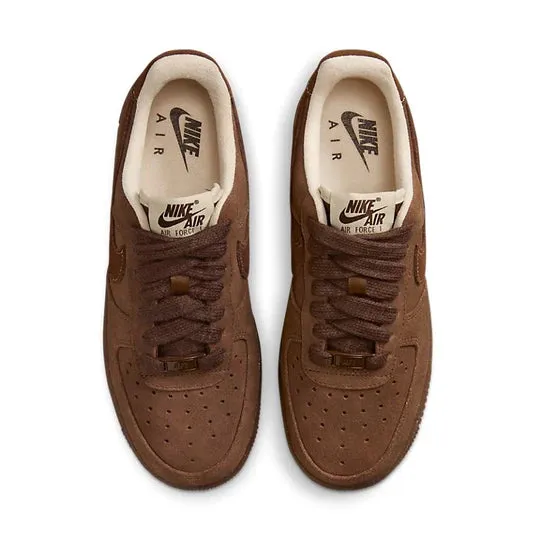 NIKE AIR FORCE 1 LOW '07 SUEDE CACAO WOW (WOMEN'S)