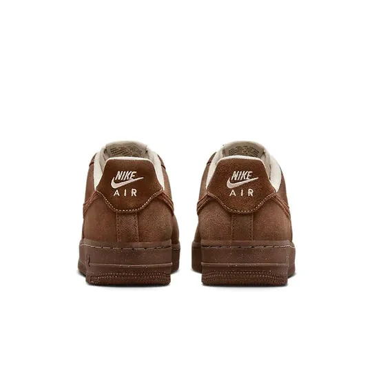 NIKE AIR FORCE 1 LOW '07 SUEDE CACAO WOW (WOMEN'S)