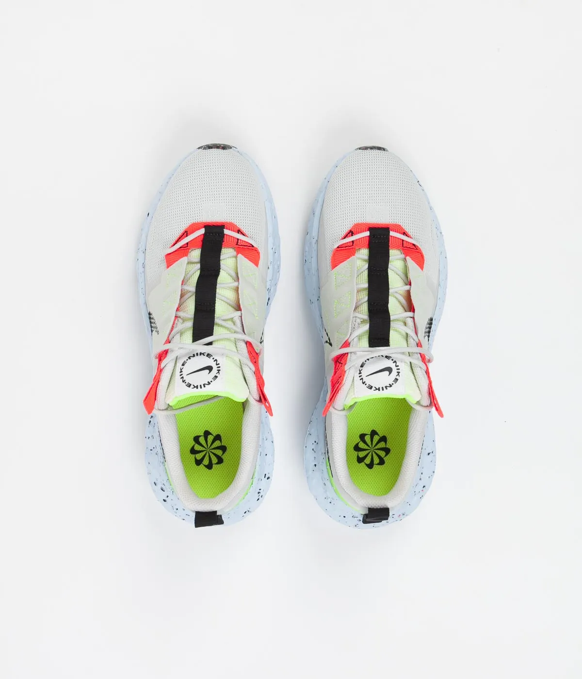 Nike Crater Impact Shoes - Light Bone / Black - Stone - Volt