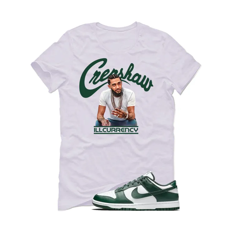 Nike Dunk Low Michigan State White T-Shirt (Crenshaw)