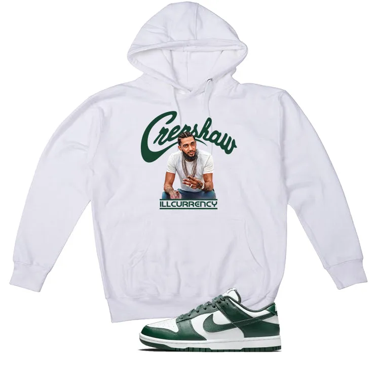 Nike Dunk Low Michigan State White T-Shirt (Crenshaw)