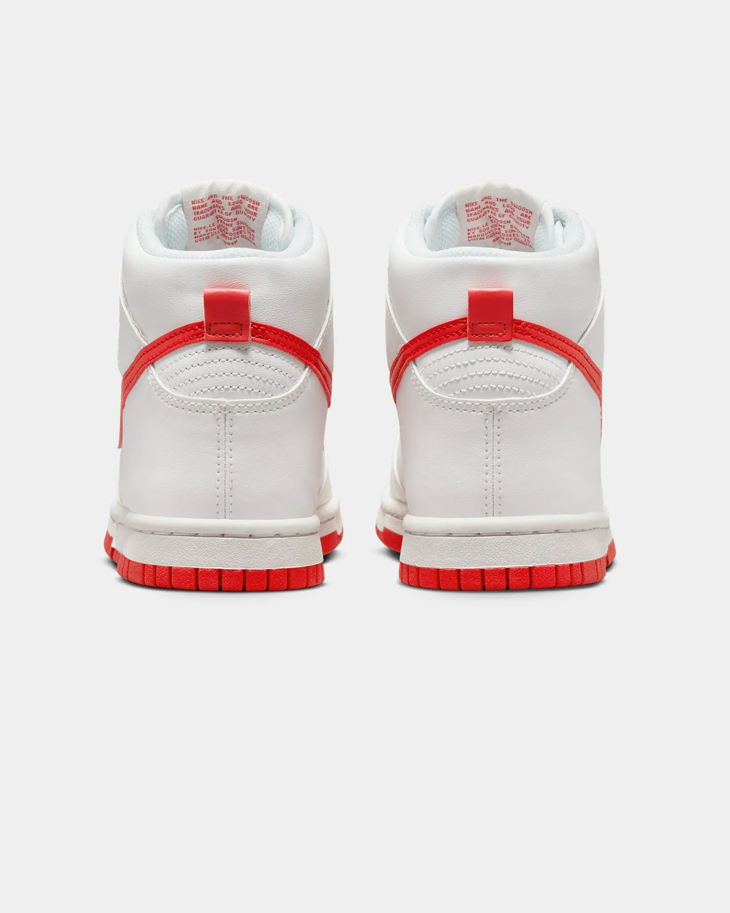 Nike Kids' Dunk High (GS) Summit White/Track Red