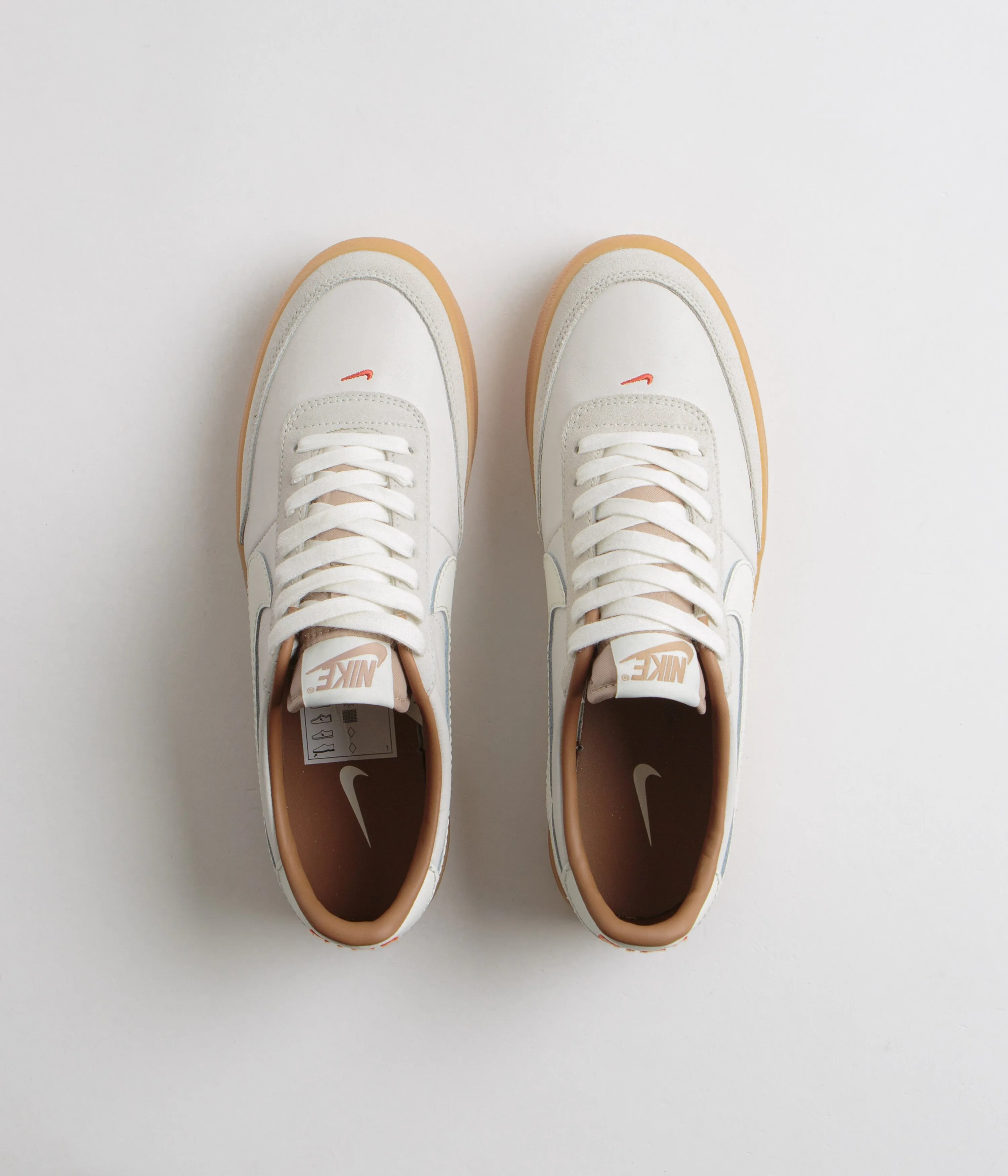 Nike Killshot 2 Leather Shoes - Light Bone / Sail - Gum Yellow