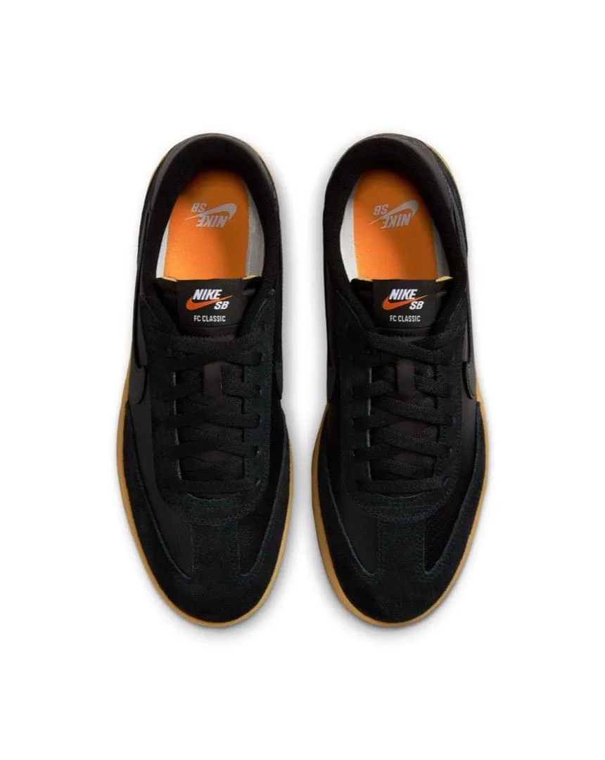 Nike SB FC Classic - Black / Anthracite - Black - Vivid Orange