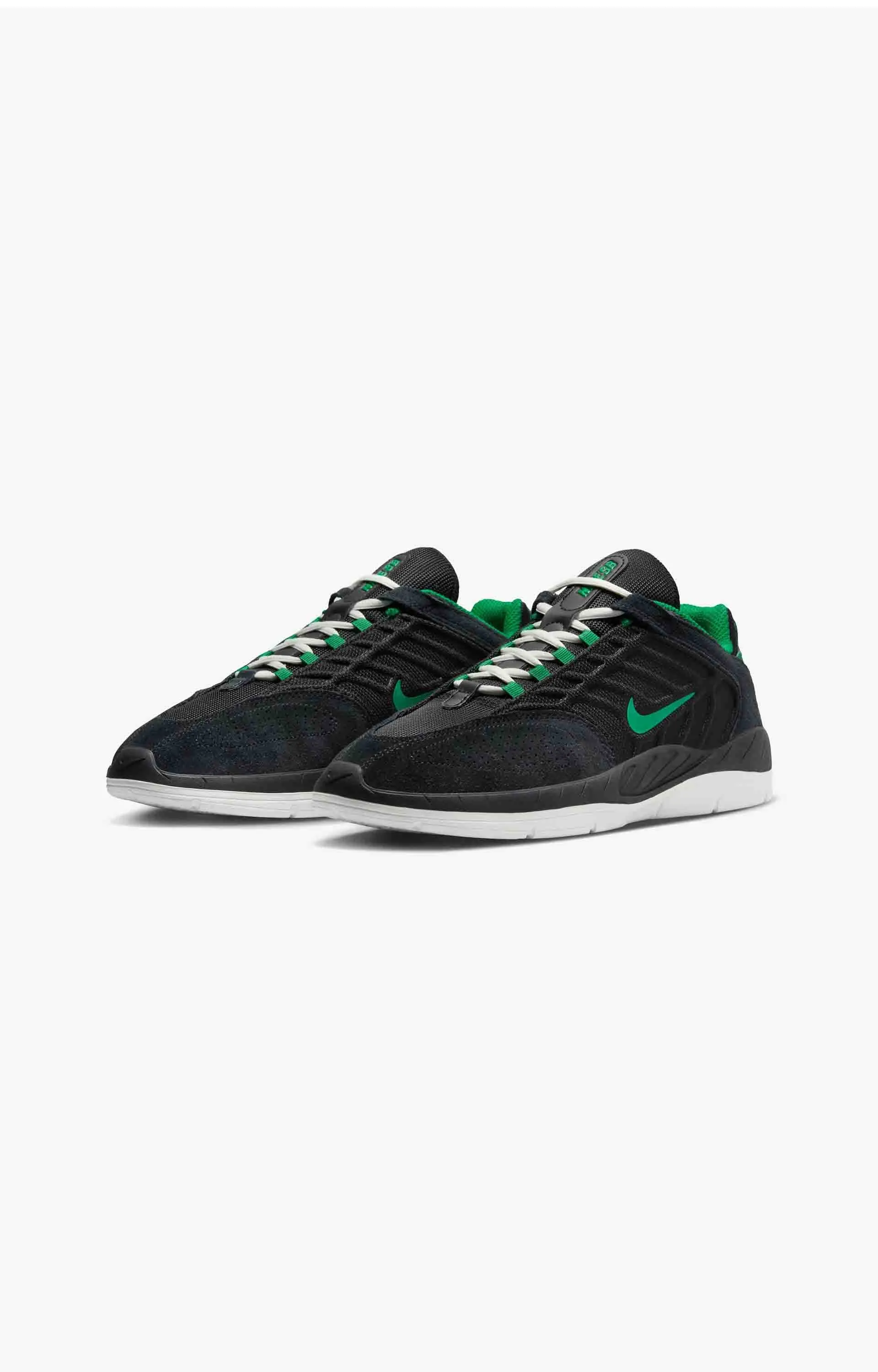 Nike SB Vertebrae Men's Skate Shoe, Black/Malachite/Summit White