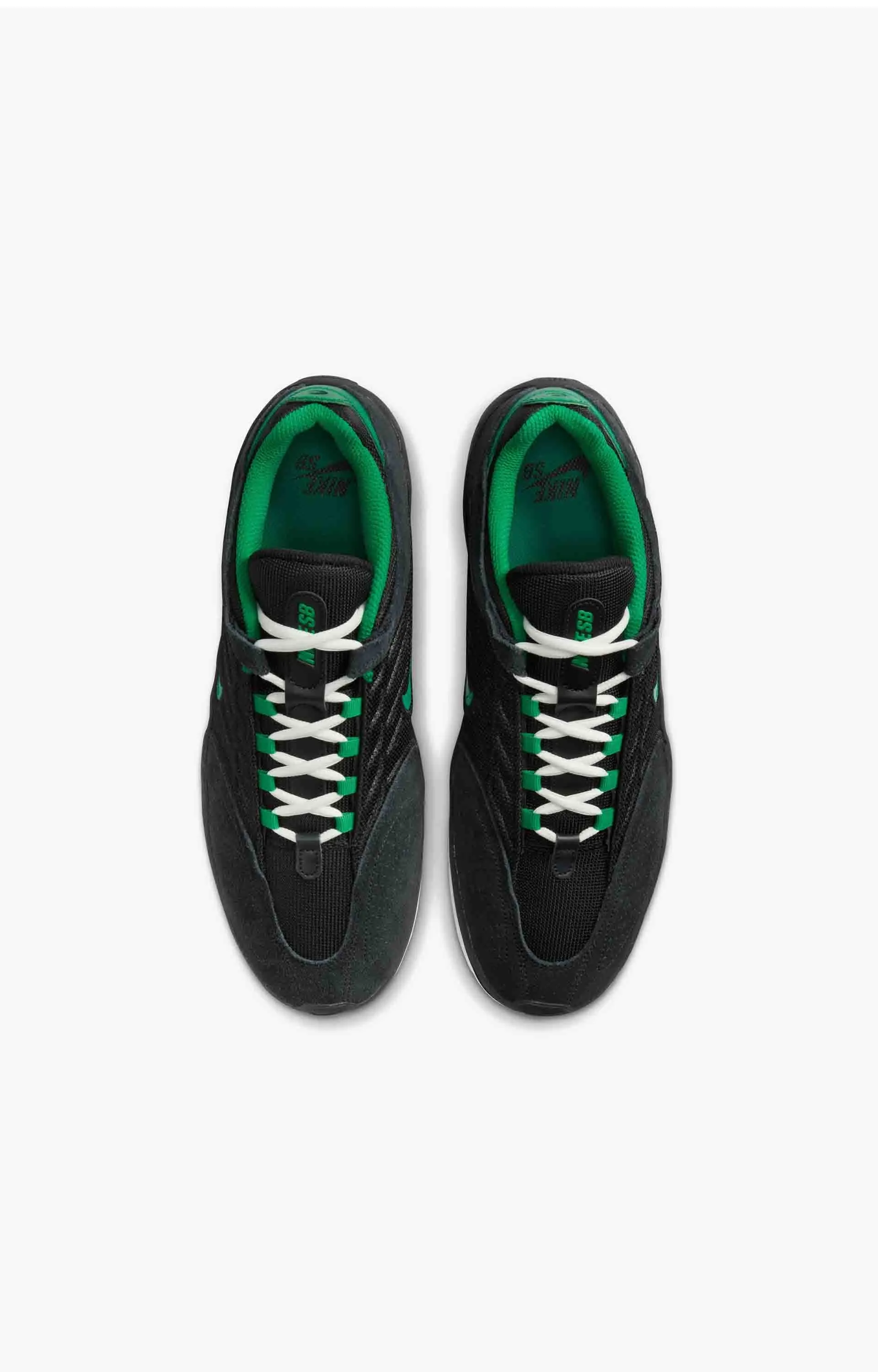 Nike SB Vertebrae Men's Skate Shoe, Black/Malachite/Summit White