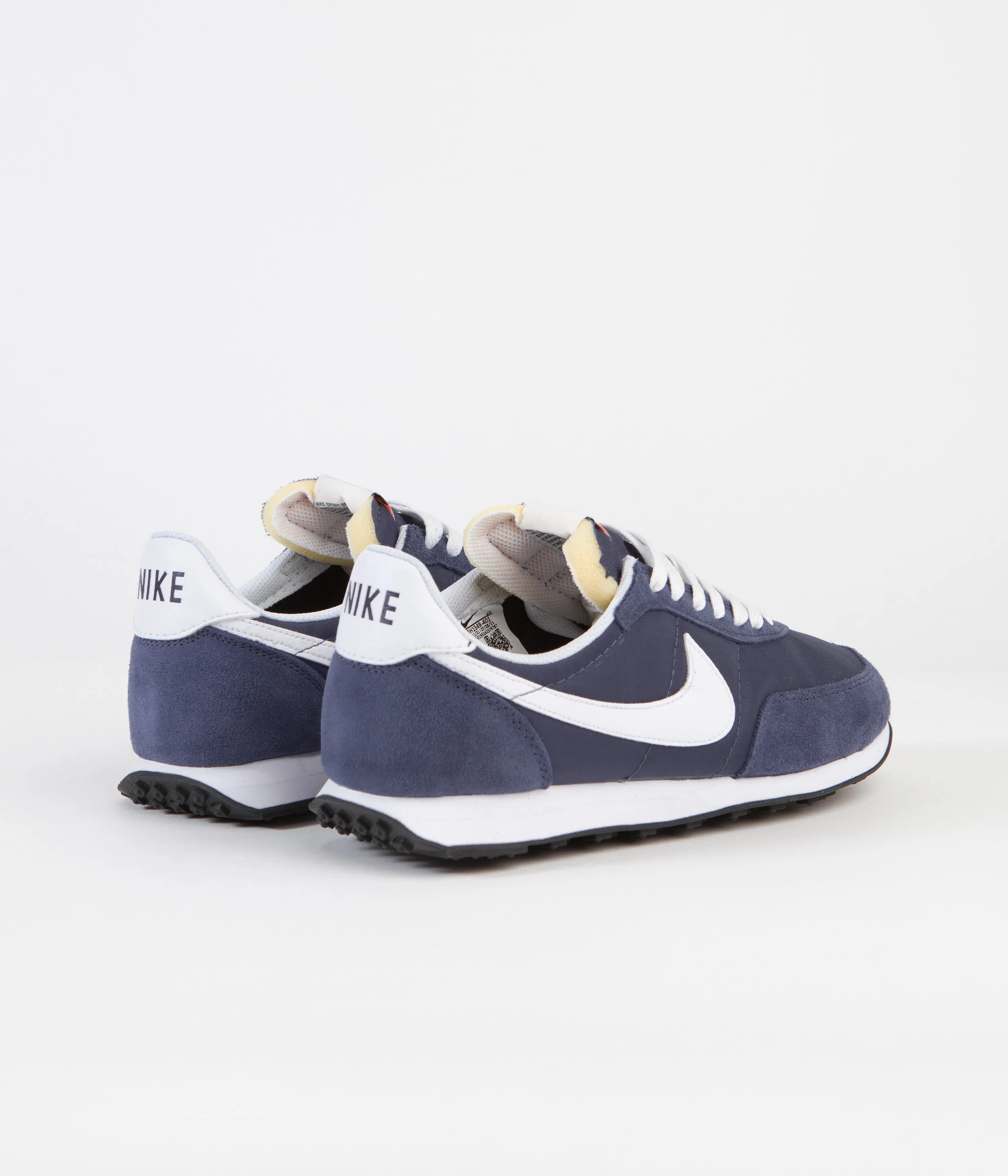 Nike Waffle Trainer 2 Shoes - Thunder Blue / White - Midnight Navy - Sail