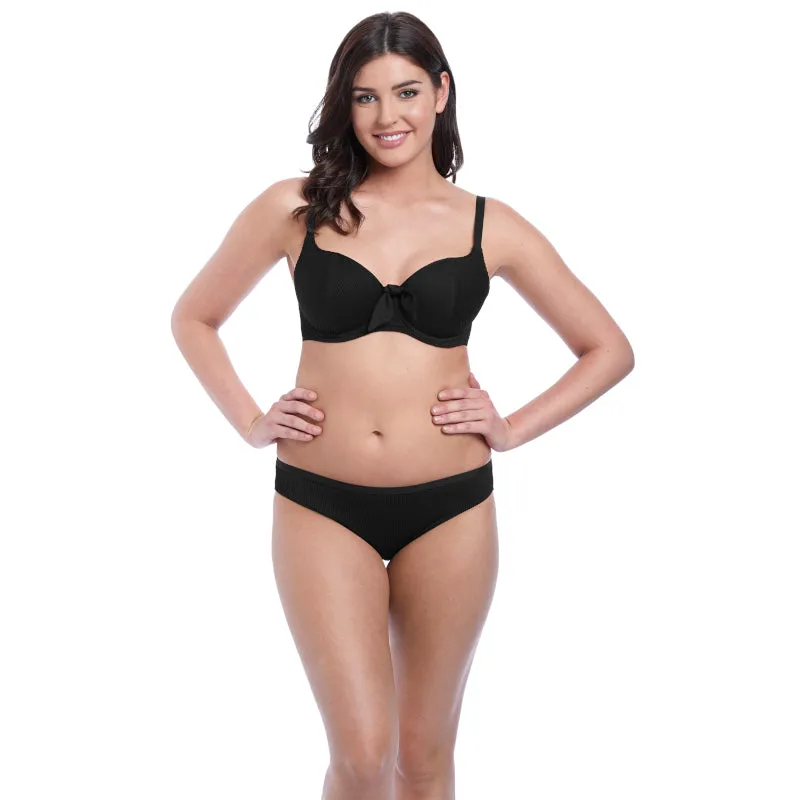 Nouveau Black Sweetheart Bikini Top - Freya Swim