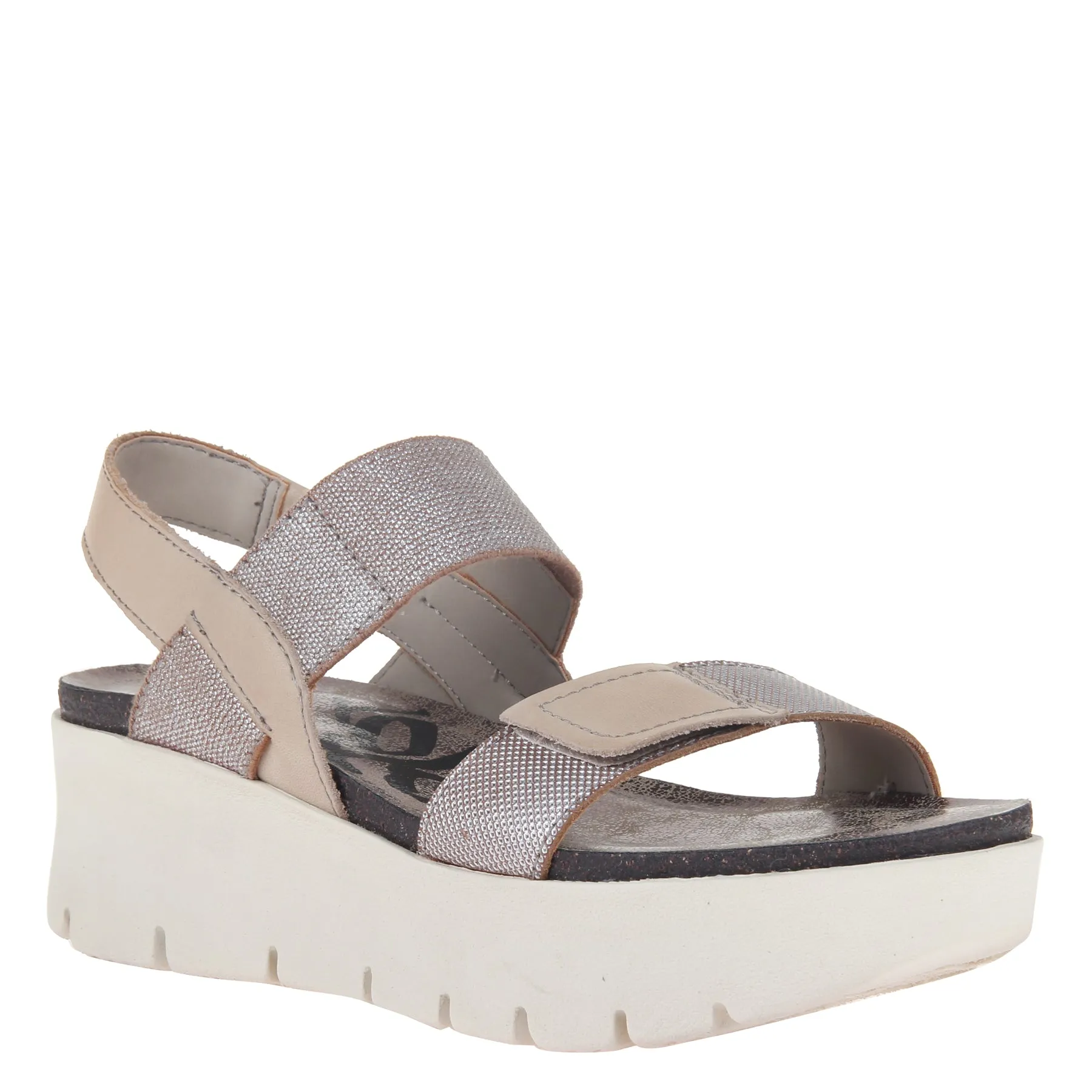 NOVA in SILVER Platform Sandals