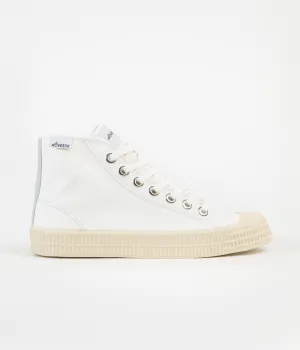 Novesta Star Dribble Contrast Stitching Shoes - 10 White / 20 Grey / 106 Ecru