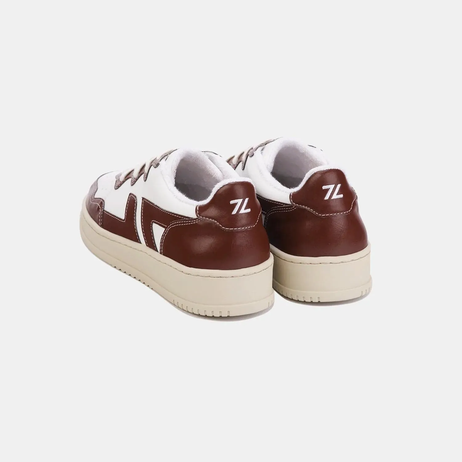 Olea Recycled Vegan Olive Leather Sneakers | Bordeaux