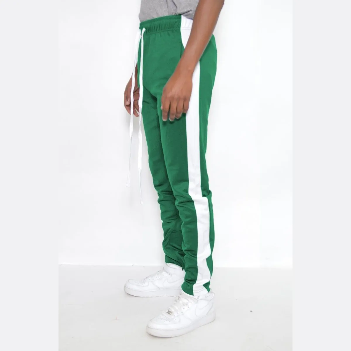 Olive Slim Fit Track Pants