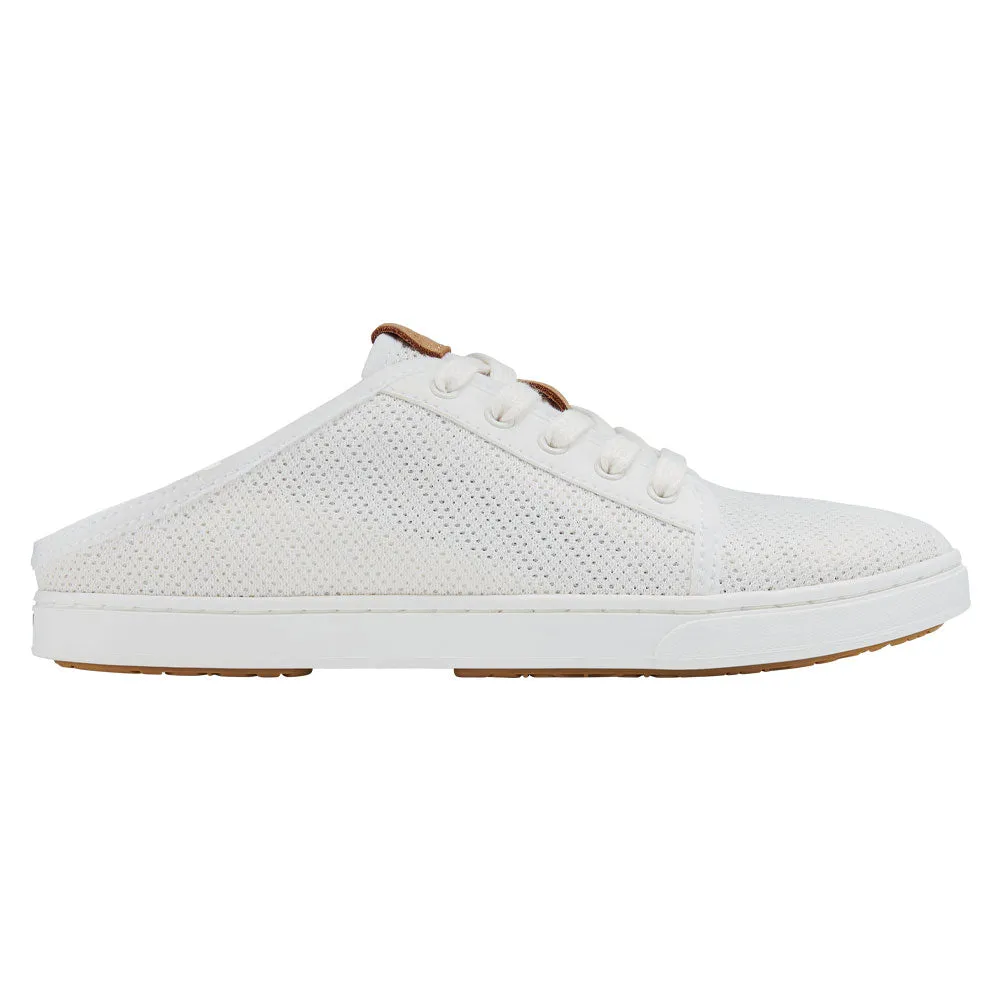 OluKai Pehuea Lī Mesh Lace-Up Sneaker White (Women's)