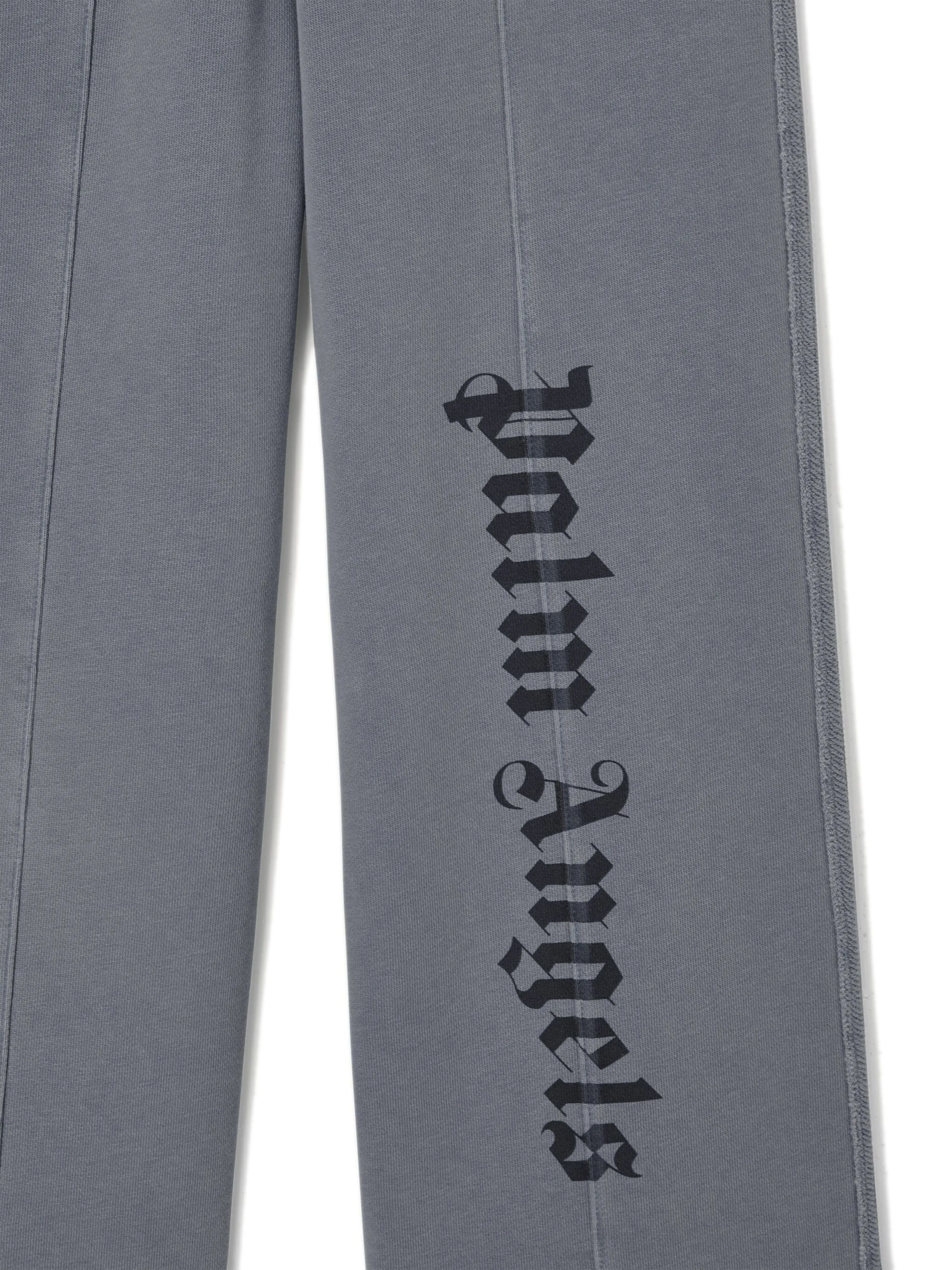 Palm Angels Kids Cuts Faded Travel Joggers in Grey