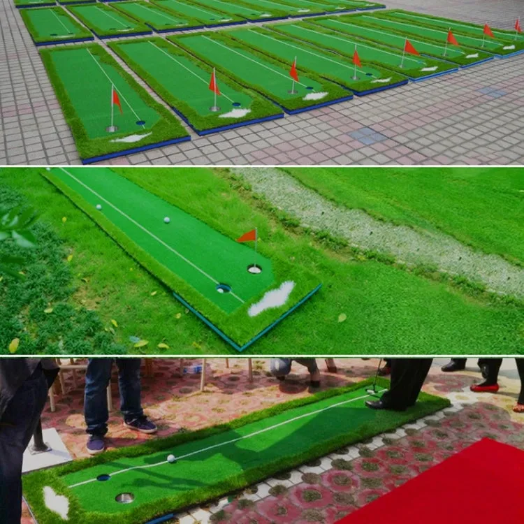 PGM Golf Four Colors Putting Mat Push Rod Trainer, Size: 50x300cm(Green)