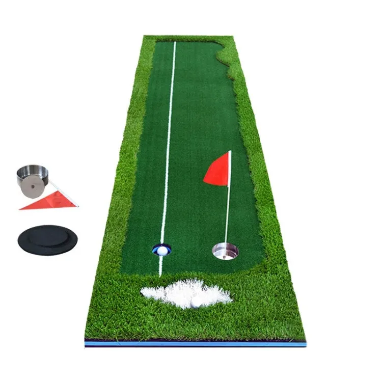 PGM Golf Four Colors Putting Mat Push Rod Trainer, Size: 50x300cm(Green)